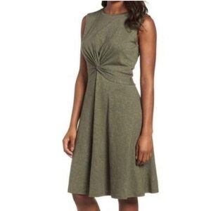 Caslon Olive Green Sleeveless Dress